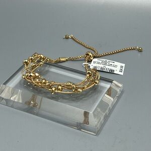 Style & Co Multi Strand Bead Slider Bracelet